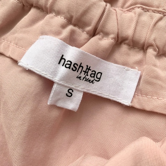 Hashtag Light Pink Mini Skirt - Picture 2 of 5